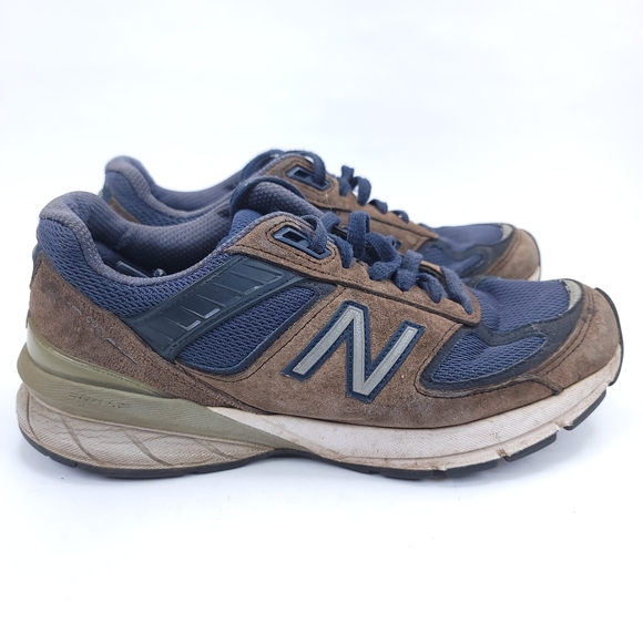 New Balance 990v5 W990NV5 Womens Size 8 Navy Blue Running Shoe Made In USA - Picture 1 of 7